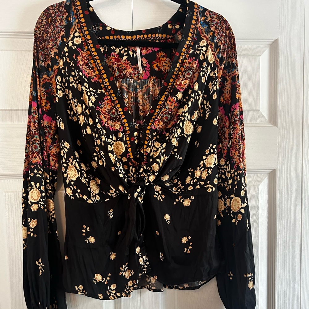 Free People Peplum Blouse
